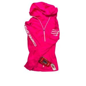 Compressport Thermo Ultralight Hoodie Jacket Pink Women’s Size XXS- NWT